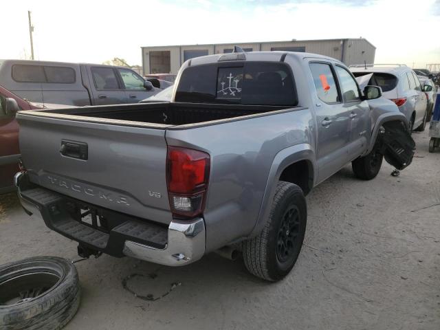 5TFAZ5CN8MX105638 - 2021 TOYOTA TACOMA DOUBLE CAB SILVER photo 3