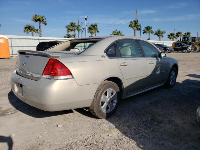 2G1WT57N091106457 - 2009 CHEVROLET IMPALA 1LT GOLD photo 3