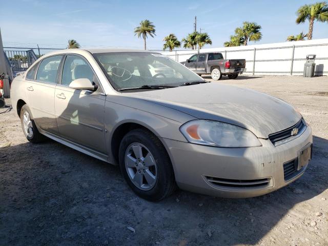 2G1WT57N091106457 - 2009 CHEVROLET IMPALA 1LT GOLD photo 4