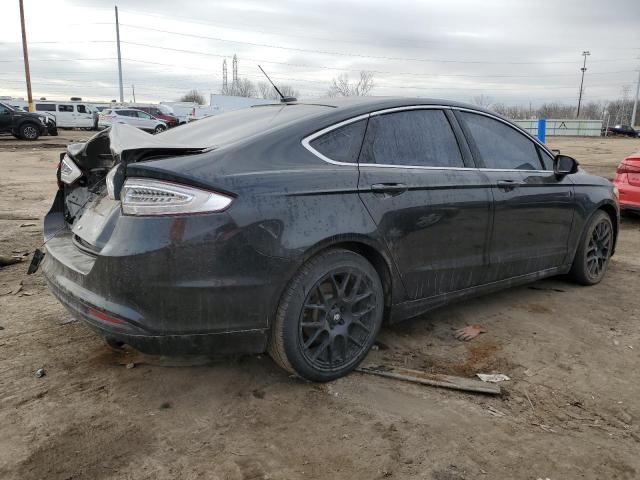 3FA6P0HR0DR229749 - 2013 FORD FUSION SE BLACK photo 3