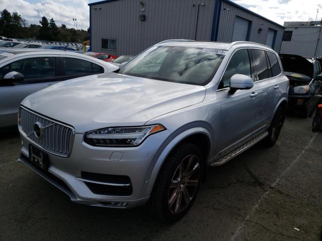 YV4A22PL7H1115336 - 2017 VOLVO XC90 T6 SILVER photo 1