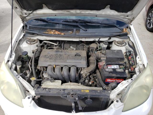 2T1KR32E84C283932 - 2004 TOYOTA COROLLA MA XR WHITE photo 11