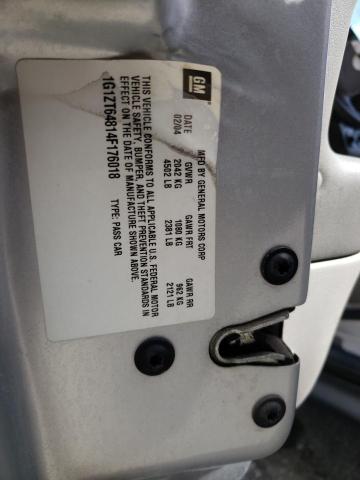 1G1ZT64814F176018 - 2004 CHEVROLET MALIBU MAXX LS SILVER photo 12