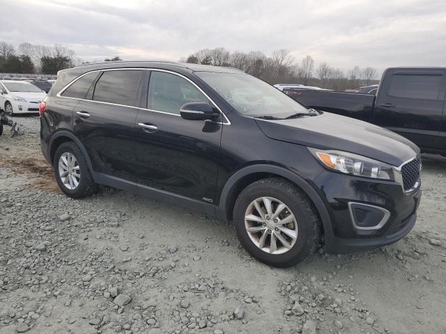 5XYPGDA55HG191593 - 2017 KIA SORENTO LX BLACK photo 4