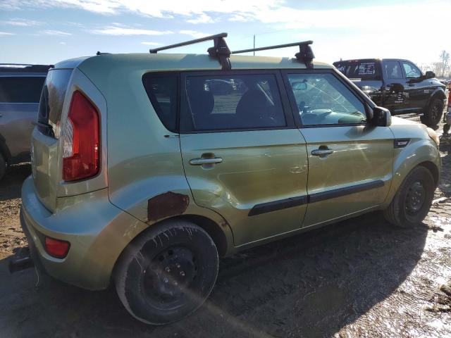 KNDJT2A5XD7502397 - 2013 KIA SOUL GREEN photo 3