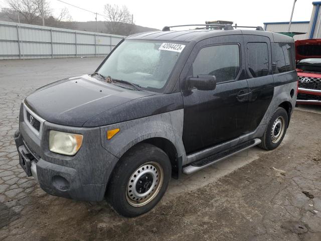 5J6YH27344L019561 - 2004 HONDA ELEMENT LX BLACK photo 1