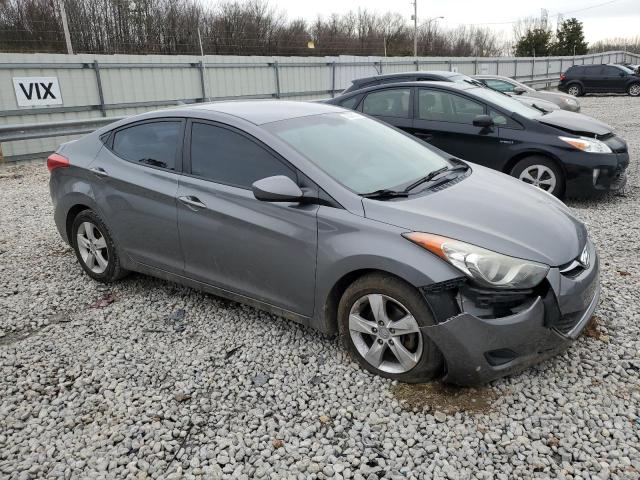 5NPDH4AE0DH263920 - 2013 HYUNDAI ELANTRA GLS GRAY photo 4