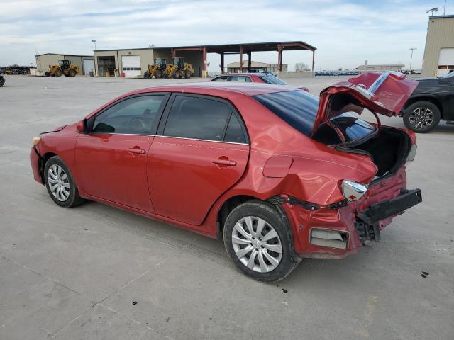 5YFBU4EEXDP097728 - 2013 TOYOTA COROLLA BASE RED photo 2