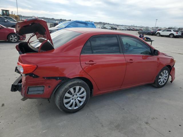 5YFBU4EEXDP097728 - 2013 TOYOTA COROLLA BASE RED photo 3