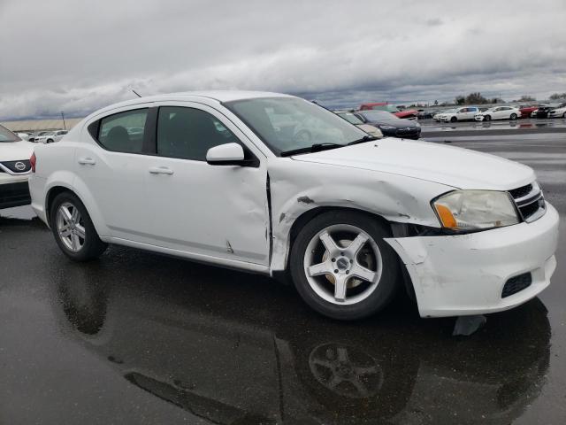 1C3CDZCB7CN230679 - 2012 DODGE AVENGER SXT WHITE photo 4