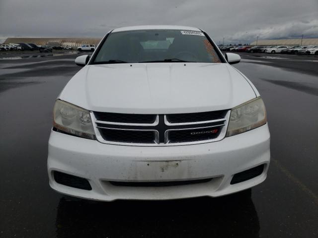 1C3CDZCB7CN230679 - 2012 DODGE AVENGER SXT WHITE photo 5