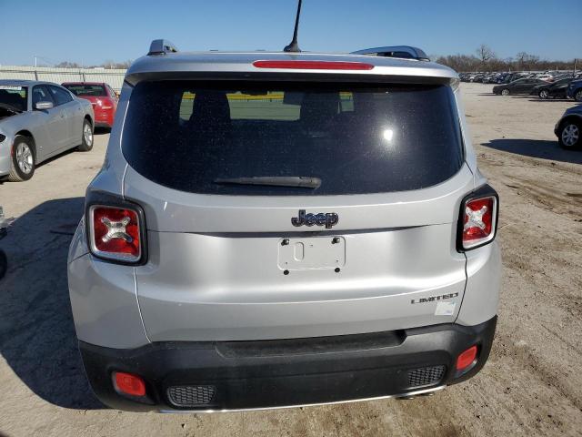 ZACCJADT0FPB52878 - 2015 JEEP RENEGADE LIMITED SILVER photo 6