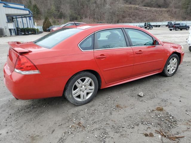 2G1WG5E34C1227750 - 2012 CHEVROLET IMPALA LT RED photo 3