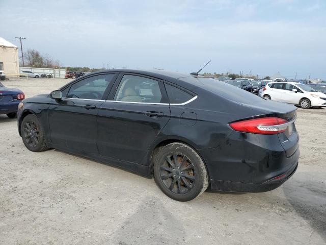 3FA6P0G78HR200568 - 2017 FORD FUSION S BLACK photo 2