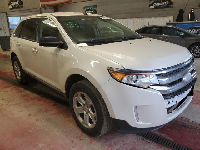 2FMDK4JC4DBB55064 - 2013 FORD EDGE SEL WHITE photo 4