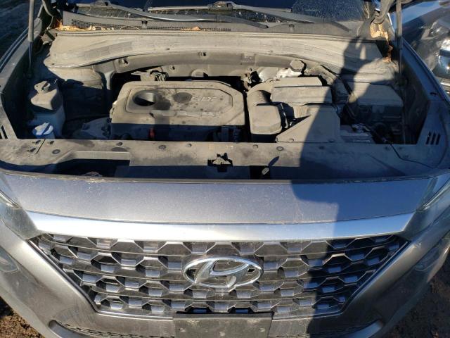 5NMS2CAD7KH092118 - 2019 HYUNDAI SANTA FE SE GRAY photo 12