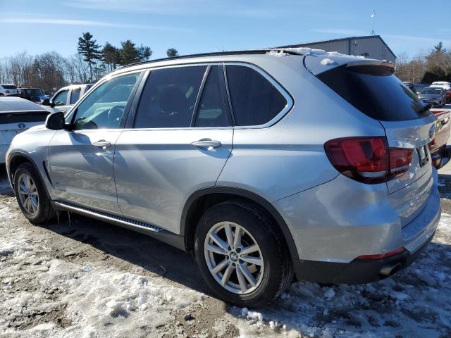 5UXKR0C50F0K68589 - 2015 BMW X5 XDRIVE35I SILVER photo 2