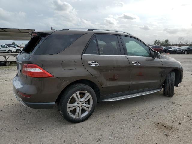 4JGDA5HBXDA114066 - 2013 MERCEDES-BENZ ML 350 4MATIC BROWN photo 3