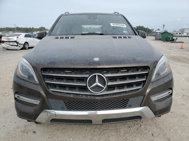 4JGDA5HBXDA114066 - 2013 MERCEDES-BENZ ML 350 4MATIC BROWN photo 5