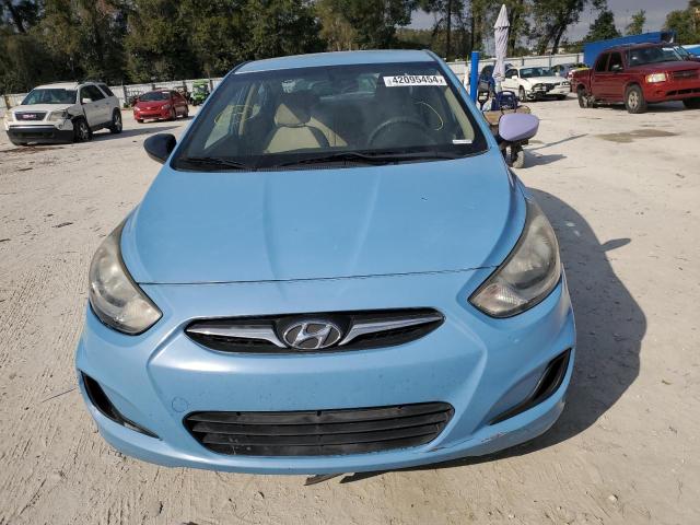 KMHCT4AE8DU365669 - 2013 HYUNDAI ACCENT GLS BLUE photo 5