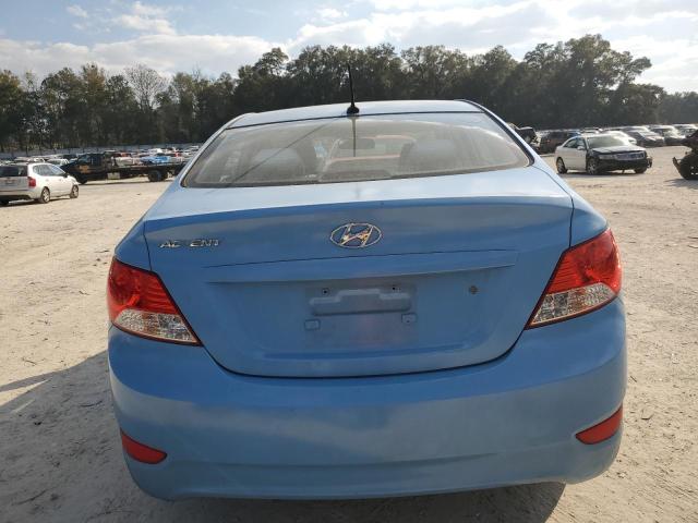 KMHCT4AE8DU365669 - 2013 HYUNDAI ACCENT GLS BLUE photo 6