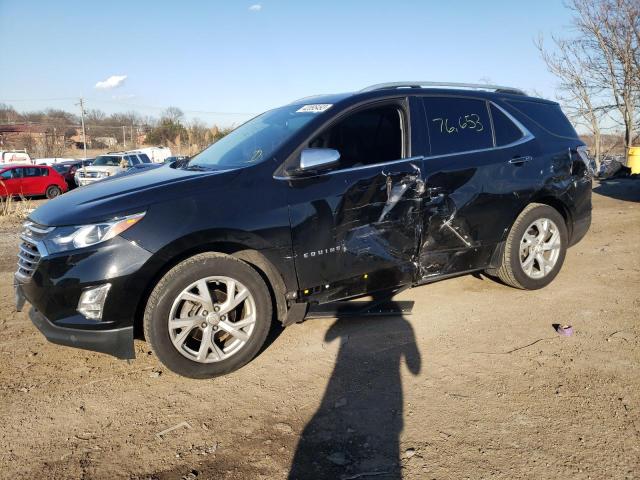 2GNAXMEV9J6137126 - 2018 CHEVROLET EQUINOX PREMIER BLACK photo 1