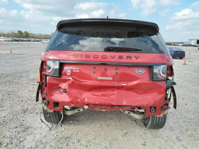 SALCR2RX3JH749434 - 2018 LAND ROVER DISCOVERY HSE RED photo 6