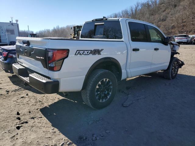 1N6AA1ED6PN111035 - 2023 NISSAN TITAN SV WHITE photo 3