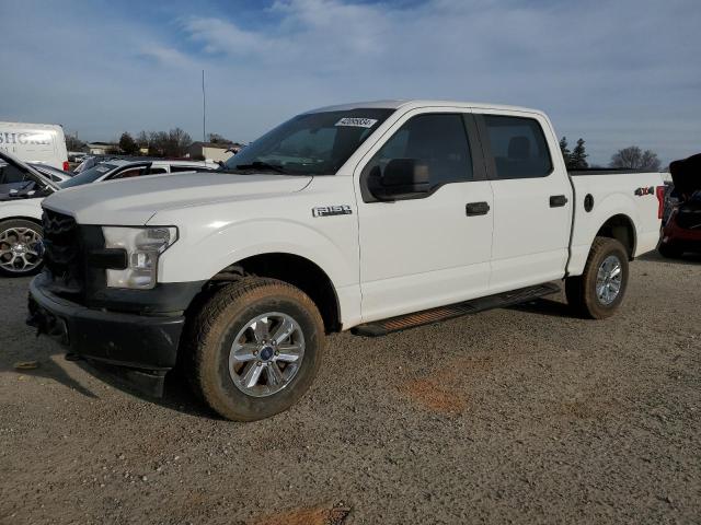 1FTEW1EF5HFC42427 - 2017 FORD F150 SUPERCREW WHITE photo 1