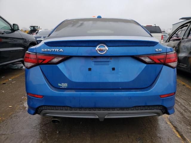 3N1AB8DV3LY309638 - 2020 NISSAN SENTRA SR BLUE photo 6