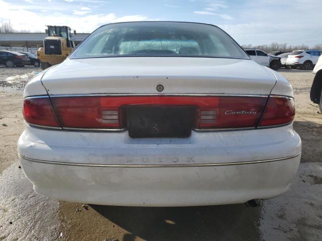 2G4WS52M2X1636141 - 1999 BUICK CENTURY CUSTOM WHITE photo 6