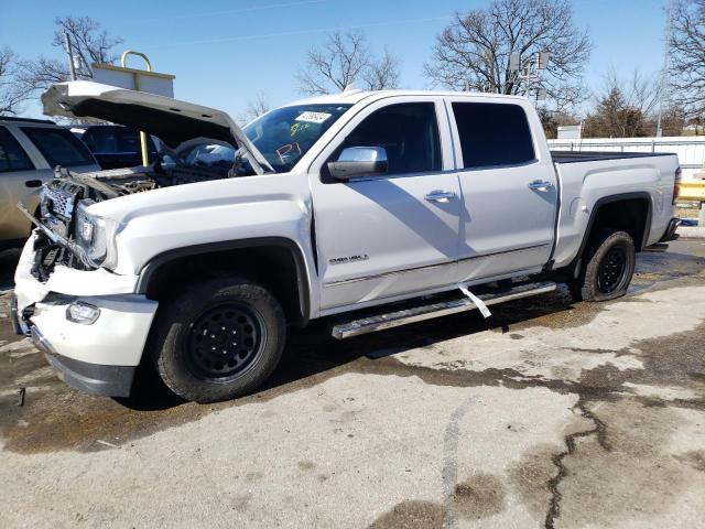 3GTU2PEC4HG166827 - 2017 GMC SIERRA K1500 DENALI WHITE photo 1