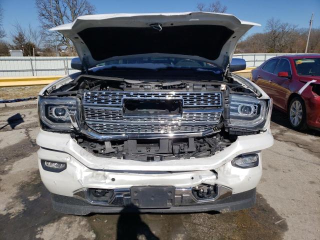 3GTU2PEC4HG166827 - 2017 GMC SIERRA K1500 DENALI WHITE photo 5