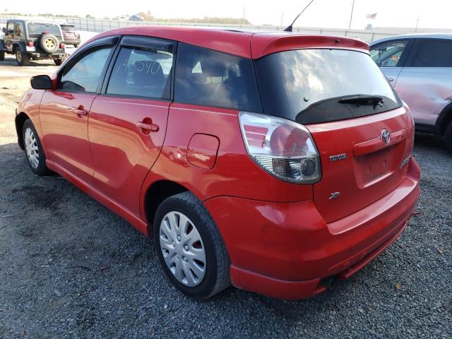 2T1KR32E65C495133 - 2005 TOYOTA COROLLA MA XR RED photo 2