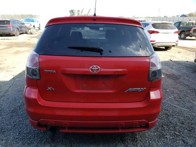 2T1KR32E65C495133 - 2005 TOYOTA COROLLA MA XR RED photo 6