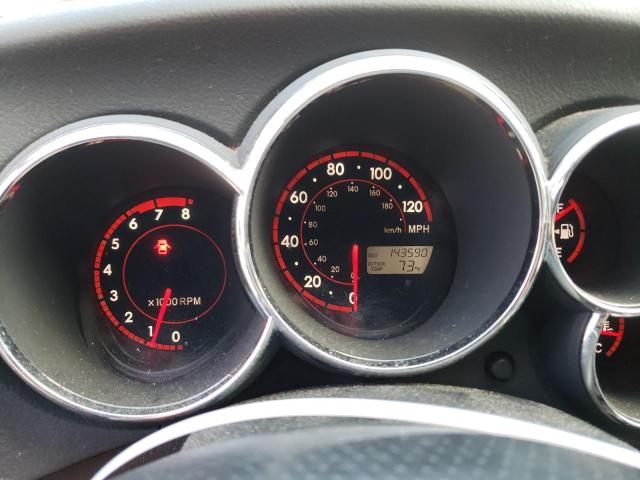 2T1KR32E65C495133 - 2005 TOYOTA COROLLA MA XR RED photo 9