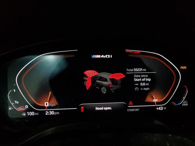 5UXTY9C02L9D23795 - 2020 BMW X3 XDRIVEM40I BLACK photo 9