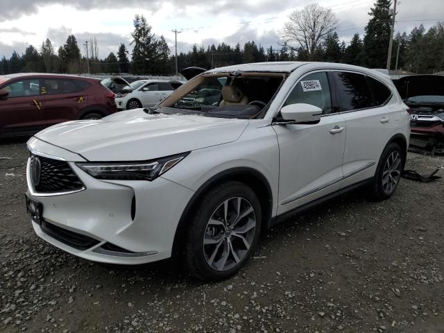 5J8YE1H41NL010903 - 2022 ACURA MDX TECHNOLOGY WHITE photo 1