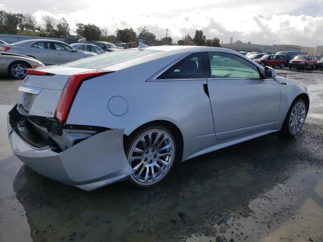 1G6DJ1E39C0100452 - 2012 CADILLAC CTS PERFORMANCE COLLECTION Серебристый фото 3