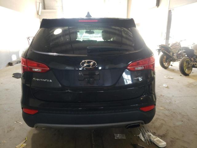 5XYZT3LB6EG215638 - 2014 HYUNDAI SANTA FE S BLACK photo 6