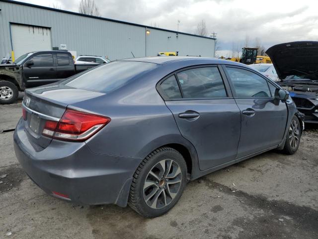 2HGFB2F84FH523105 - 2015 HONDA CIVIC EX GRAY photo 3