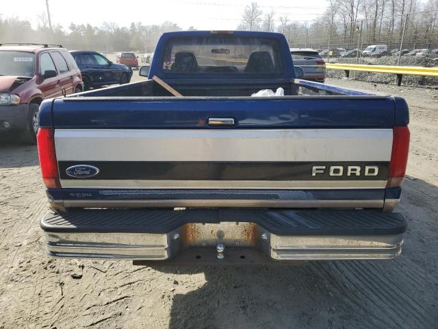 1FTEF15Y6TLA99502 - 1996 FORD F150 BLUE photo 6