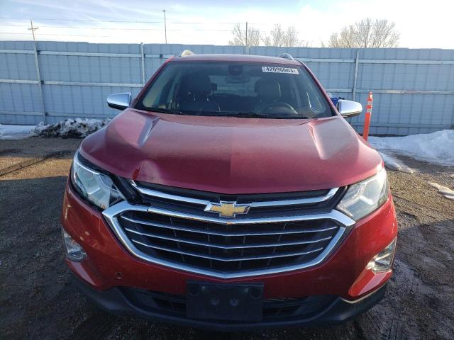 3GNAXVEV8JS617133 - 2018 CHEVROLET EQUINOX PREMIER RED photo 5