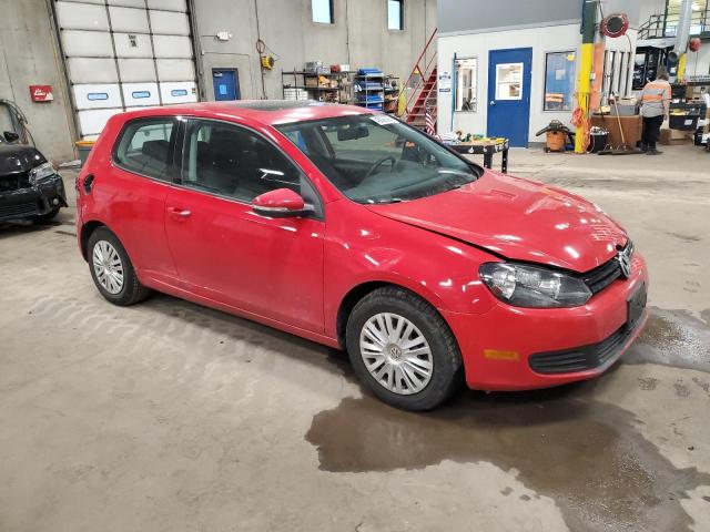 WVWAA7AJ2BW272759 - 2011 VOLKSWAGEN GOLF RED photo 4