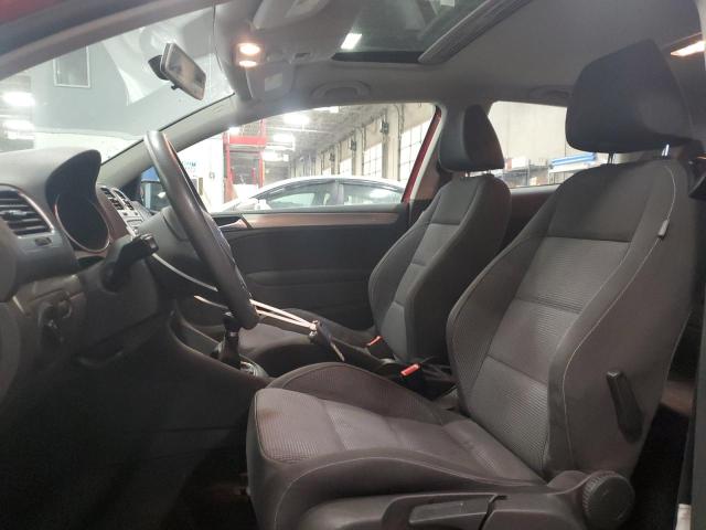 WVWAA7AJ2BW272759 - 2011 VOLKSWAGEN GOLF RED photo 7