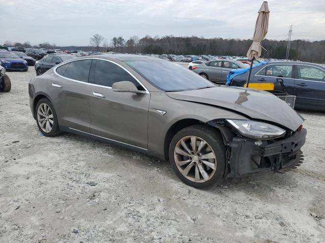 5YJSA1E26FF103357 - 2015 TESLA MODEL S თაფლისფერი ფოტო 4