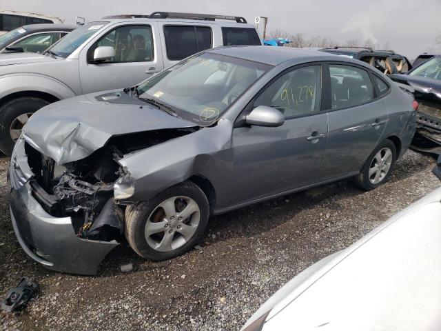 KMHDU4AD7AU873264 - 2010 HYUNDAI ELANTRA BL GRAY photo 1