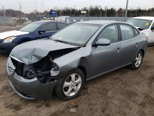 KMHDU4AD7AU873264 - 2010 HYUNDAI ELANTRA BL GRAY photo 5