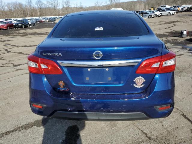 3N1AB7AP9GY335781 - 2016 NISSAN SENTRA S BLUE photo 6