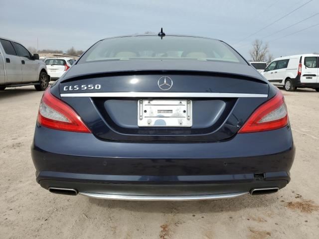 WDDLJ7DB8DA083519 - 2013 MERCEDES-BENZ CLS 550 BLUE photo 6